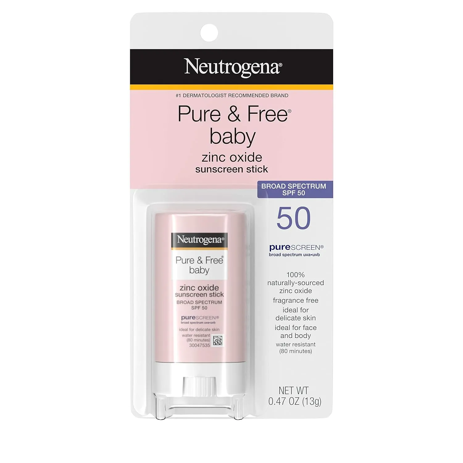 Neutrogena Protector Solar Bebé Spf 50  En Barra 13g